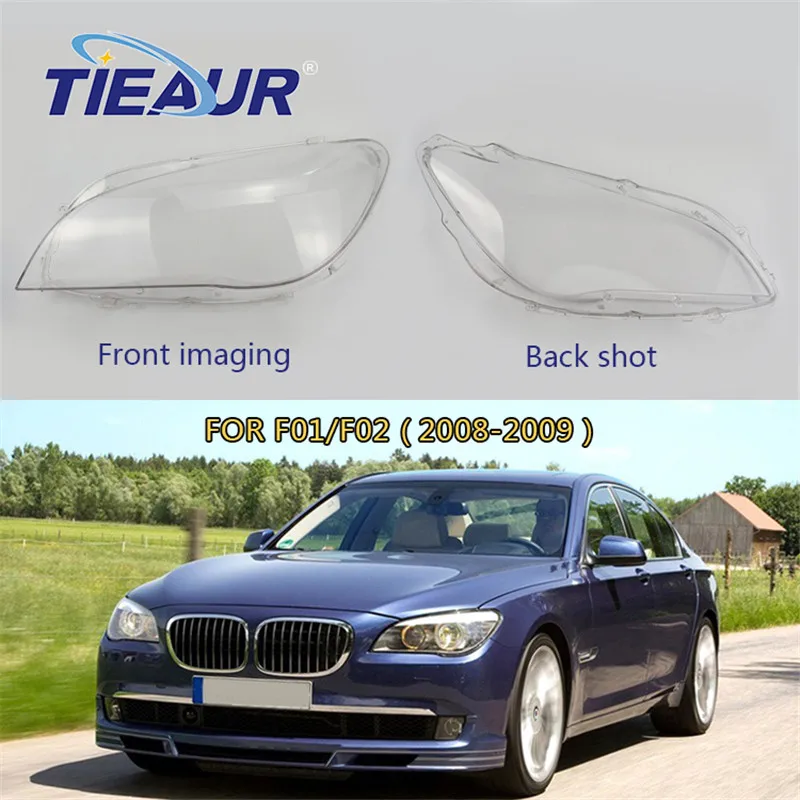 

Headlight Transparent Glass lens cover For 730Li 735Li 740Li 745Li 750Li 760Li BMW 7 Series F01 F02 09-15 Car Clear lampshade