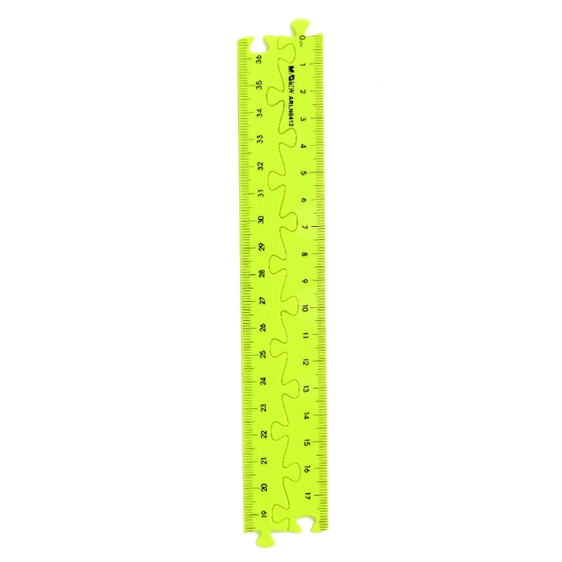 Buy 5pcs/lot fun puzzle ruler 18/36cm children's