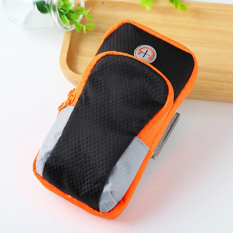 

Polyester Material Sport For 5.5inch Armband Mobile Phone Case On Hand Gym Running Pouch Arm Band Cellphone Holder Bag