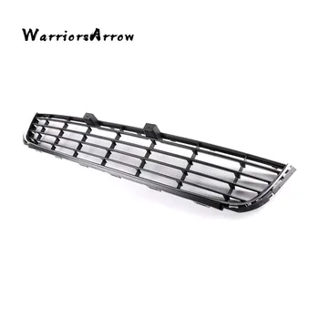 

Front Bumper Center Lower Grille Grill Cover w/ Chrome For Volkswagen VW Golf MK6 2009 2010 2011 2012 2013 5K0853677A