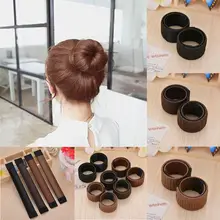 

22cm DIY Tool Hair Accessories Wig Donuts Bud Head Band Ball French Twist French Magic Bun Maker Sweet Hair Braider