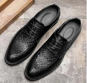 

Men Leather Shoes Spring Leather Brand Comfortable Fashion High Quality Men Shoes #MPX8116226