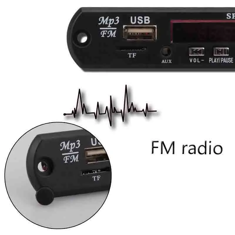 Bluetooth V3.0 + EDR аудио модуль MP3 игрок WMA декодер с плате модуля w/TF слот для