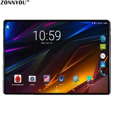 2.5D стальной экран планшетный ПК 10,1 дюймов Android 9,0 Google 3g вызов Восьмиядерный 4 Гб ram 32 Гб rom Wi-Fi Bluetooth ips стекло детский стол