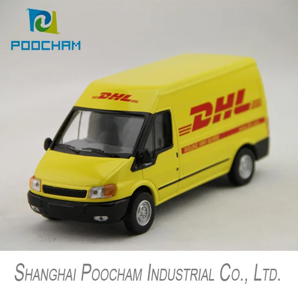 132 scale van model, DHL pick up van toys for salein Diecasts & Toy