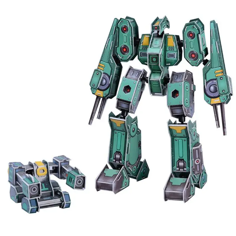 

DIY Toy Robot Early Education for Children's Intelligence 3D DIY Jigsaw puzzle Paper puzzle for children's toys