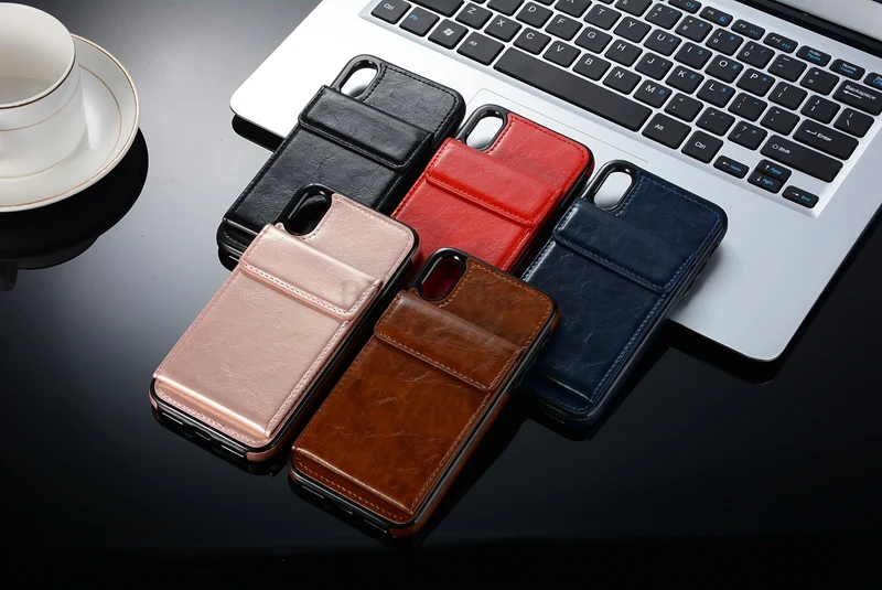 Роскошный Магнитный кожаный чехол-бумажник с откидной подставкой для iphone X XS MAX 8 7 6S 6 5S 5 Plus, чехол, держатель для карт, чехол