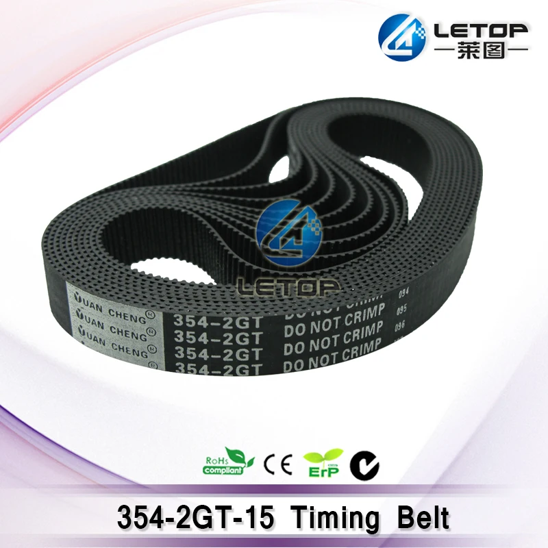 

Printer 354-2GT-15 Short Carriage Belt For Motor Pulley
