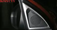 ФОТО for 2017 peugeot 3008 accessories car a-pillar speaker loudspeaker horn decoration cover trim sticker car styling