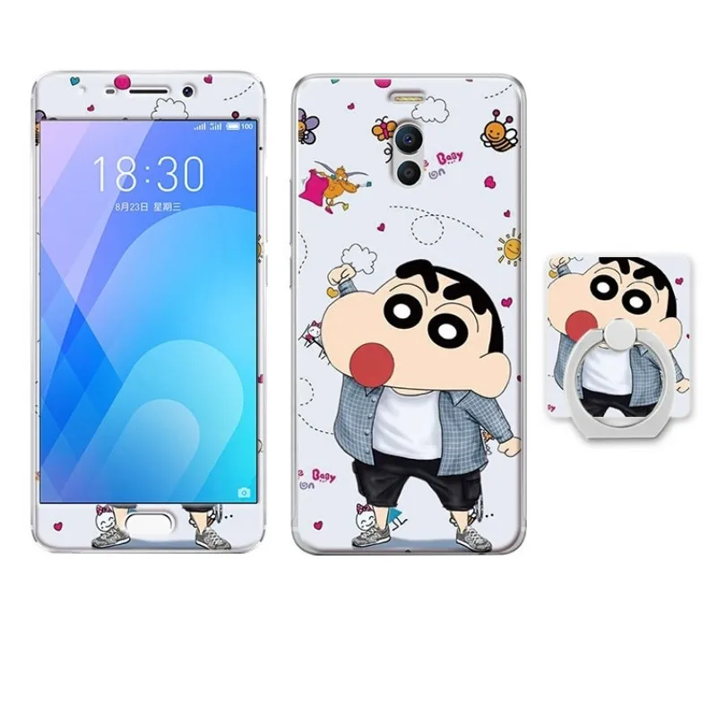 Meizu M6 note case cover glass screen protector  (9)