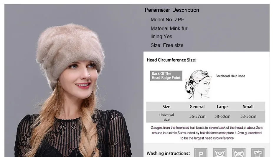 Для женщин меховая шапка зимняя реального муфельные цветочный Рисунок модные роскошные шляпу горничной высокое качество Универсальный Размер