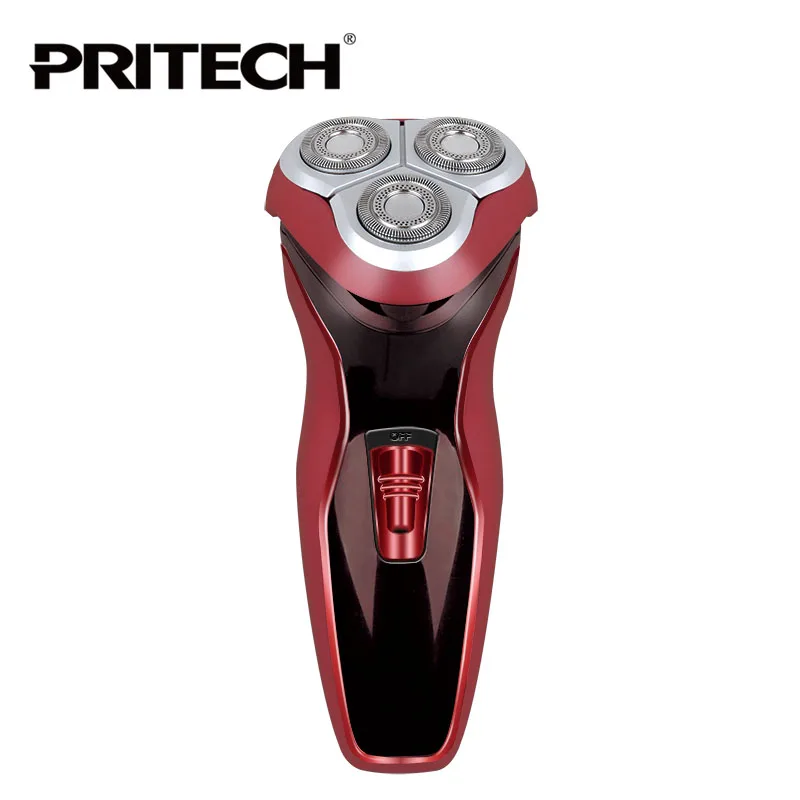 

PRITECH Brand Professional Electric Shaver Washable Design Men Shaver 4D Independent 360 Degree Face-close System For Man