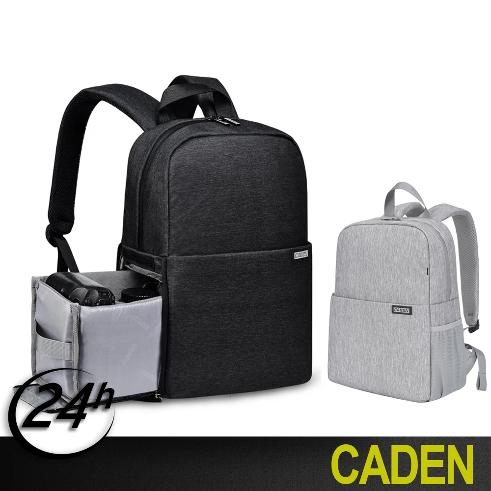 CADeN dslr камера сумка Водонепроницаемый рюкзак наплечный ноутбук Цифровая камера и объектив фотография багажные сумки чехол для Canon Nikon