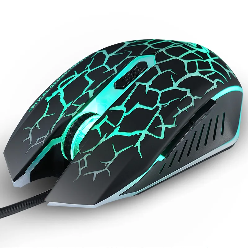 

DEARMO Professional Gamer Gaming Mouse 2400DPI Adjustable Wired Optical LED Computer Mice USB Cable Mouse for Laptop PC