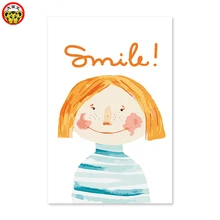 Картина по номерам художественная краска по номерам граффити ручная роспись маленькая девочка мультфильм