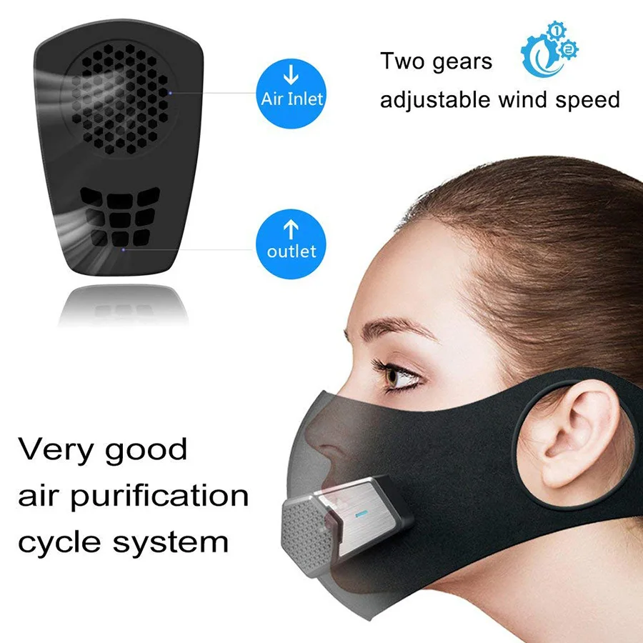 GSUNAN Дизайн Электрический защитный Рот Респиратор Маска Лучший Анти Пыль Велосипед открытый тренировочные маски PM2.5 фильтр