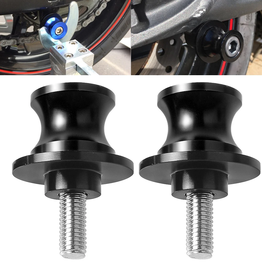 

8mm cnc Motorcycle parts Stand Screw Swingarm Spool Slider For Suzuki GSXR 600 750 1000 1300 SV650 650S GSX R 600 V-Strom 1000