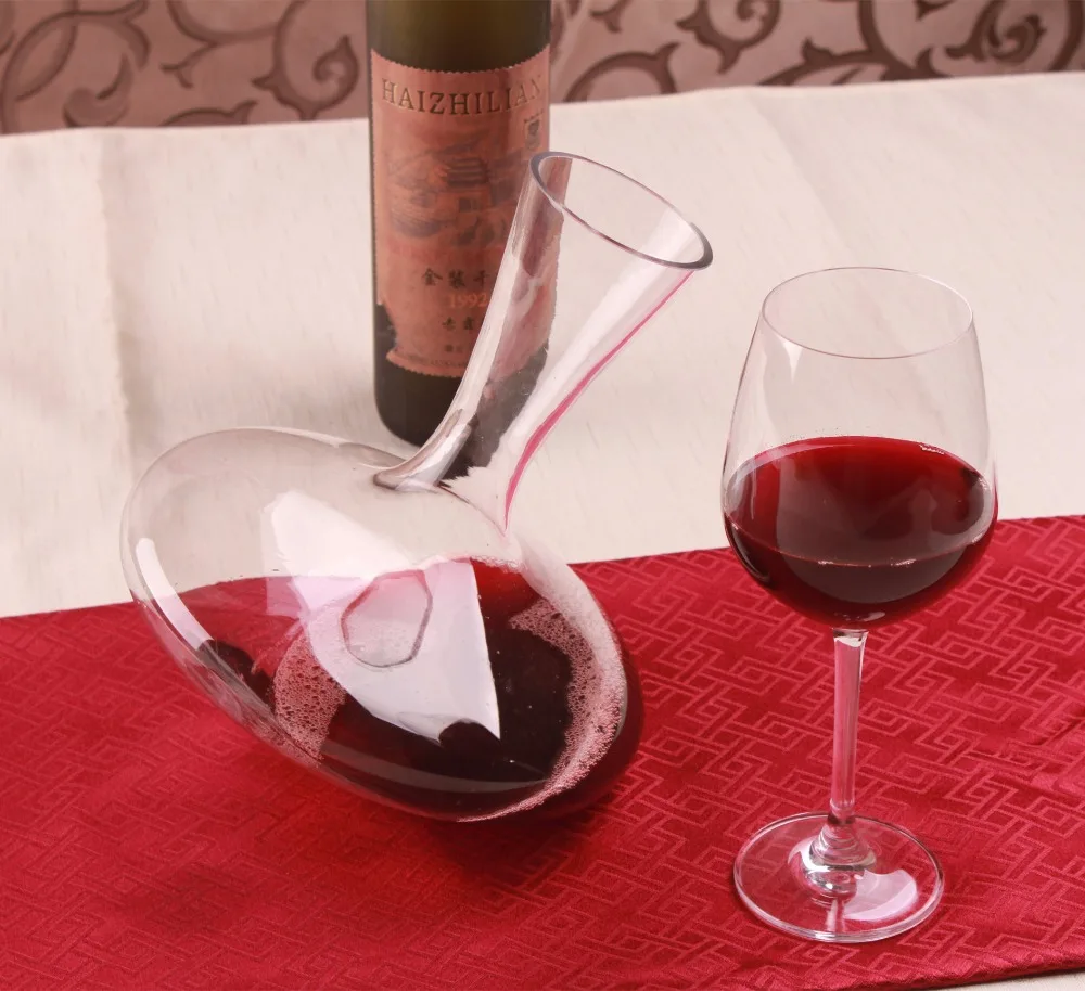 1 шт. стакан графин ручной работы кристалл красное вино бренди бокалы для шампанского бутылка-декантер кувшин для семейного бара JS 1107