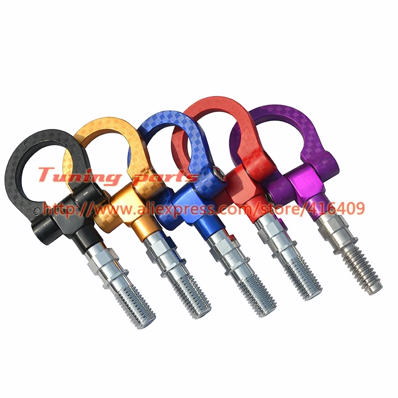 JDM tow hook universal carbon look (1)