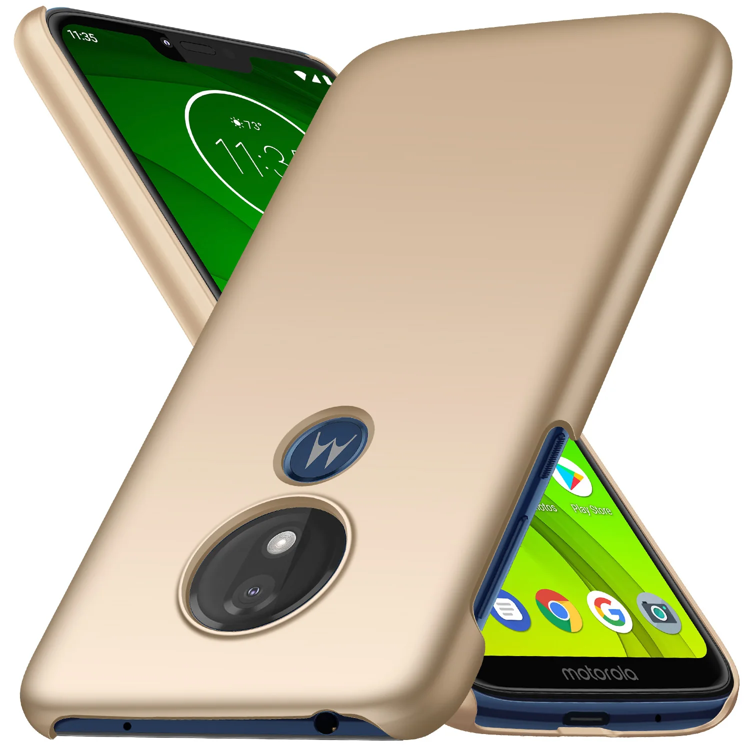 Для moto rola moto G7 power чехол роскошный высококачественный Жесткий ПК Тонкий матовый защитный чехол на заднюю панель для moto g7 power shell