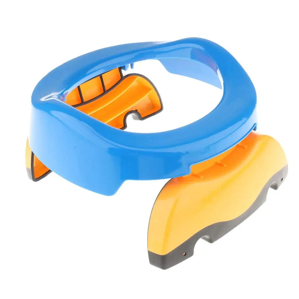 

Portable Folding Seat Children Plus Travel Potty With 10pcs PP Bags - Blue
