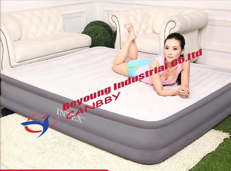 Intex Dura-beam надувная кровать размера Квин надувная высотная надувная кровать для взрослых/в помещении/дома/спальни