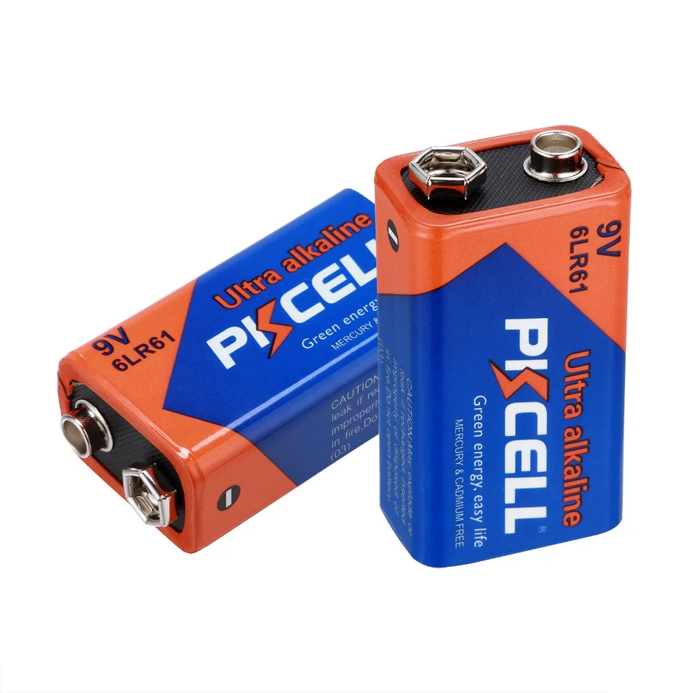 Alkaline Battery 18 pcs GP1604G S1 6LR61 9V PPP3 1604A Alkaline Battery