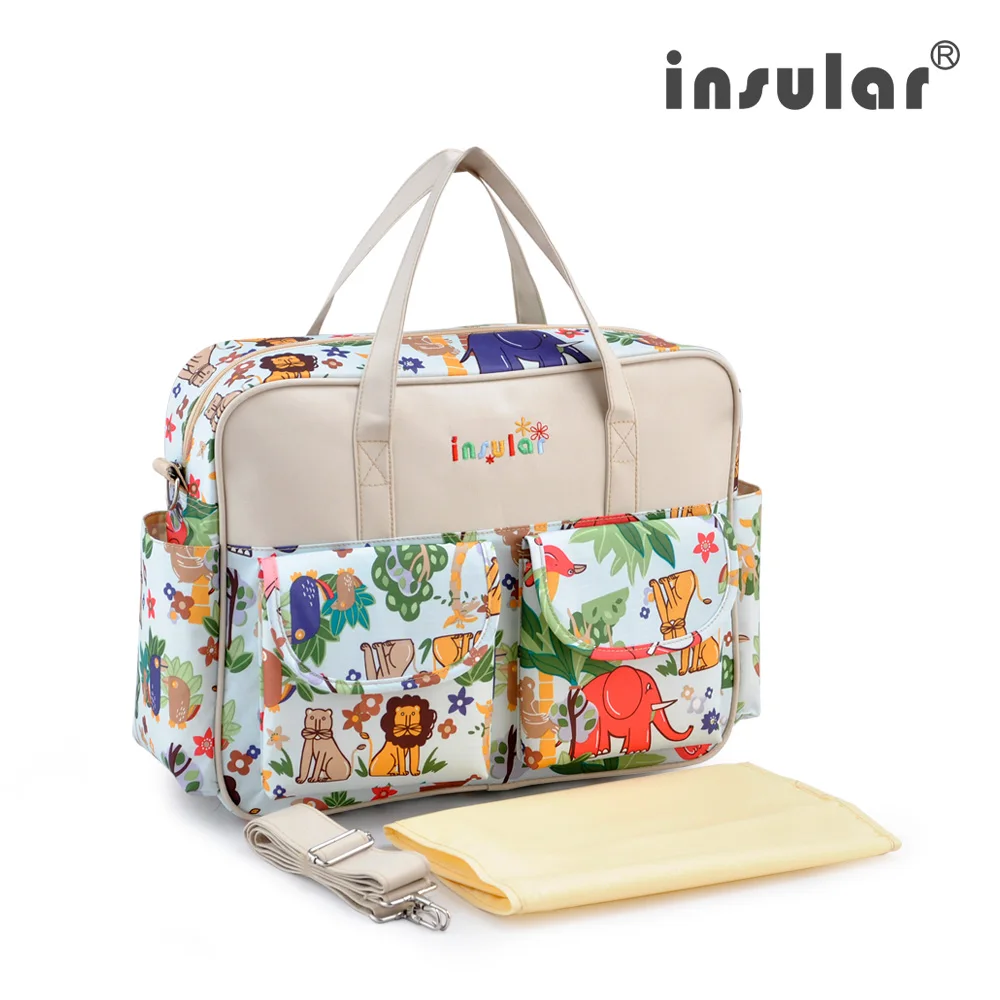 

MultiColor Multifunctional Diaper Bag Shoulder Handbag High Quality Maternity Mother Stroller Mummy Bag