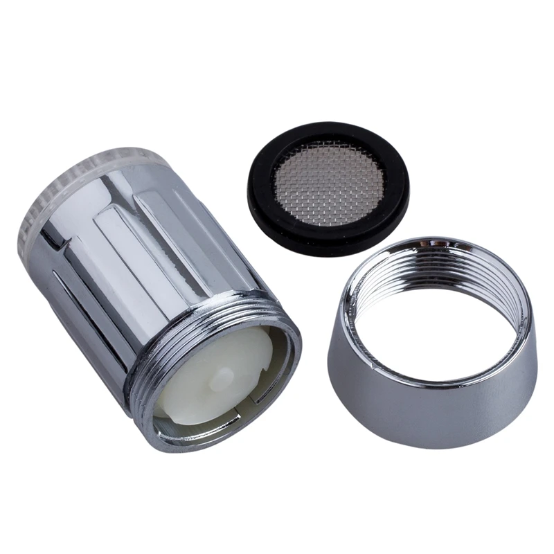 

Promotion! 3-color Water Glow LED Faucet Light Temperature Sensor