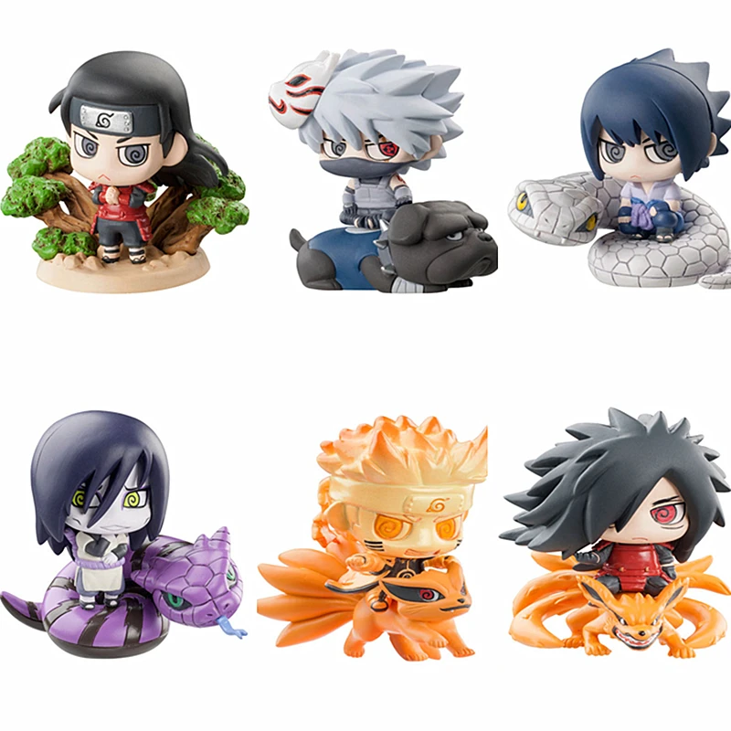 Экшн фигурки из аниме Наруто 6 шт./компл.|naruto sasuke|figure actionanime figure action |