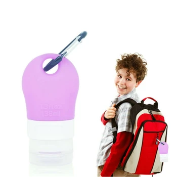 

Travel Essential Sub-Bottling Filling Bottle Portable Soft Container Shampoo Shower Gel Traveling Bottle Compressible 38+60+90ml