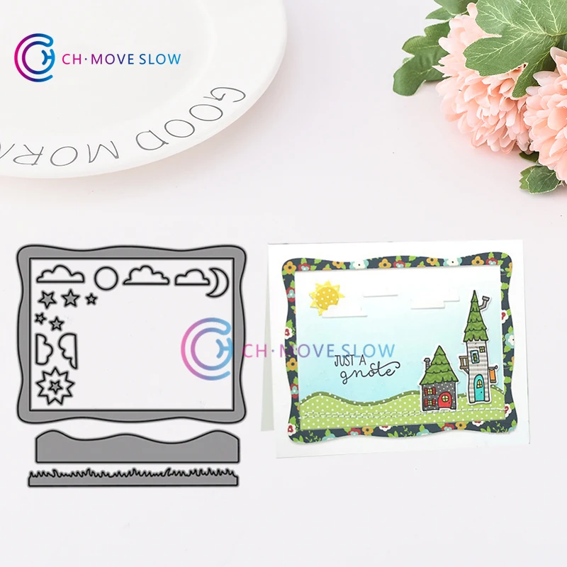 

CH calendar Metal Cutting Dies For Scrapbooking Practice Hands-on DIY Album Decor Card Craft Dies Wedding Cards