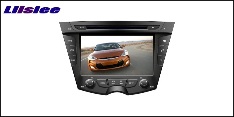 Для HYUNDAI VELOSTER 20011~ LiisLee Автомобильный мультимедийный телевизор DVD gps аудио Hi-Fi радио стиль навигация Расширенный NAVI