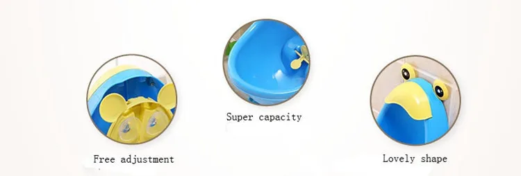 Kawaiii лягушка детский горшок писсуары мальчик милые дети горшок туалет обучение детей писсуар пластиковые животные стоячие горшки с ногой