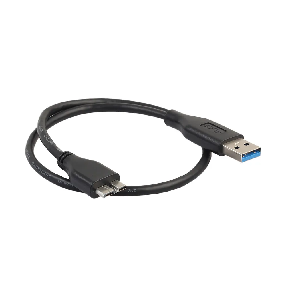 Cable USB 3,0 Micro B para disco duro externo HDD, macho A USB 3,0, corto,  10cm, 20cm, 30cm, 50cm, 1 pie - AliExpress