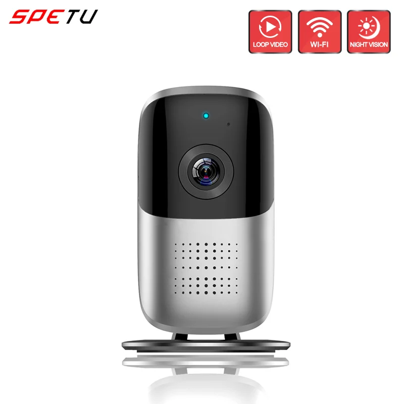 

Spetu Wireless wifi camera remote cordless monitor hd night-vision network intelligent surveillance cameras