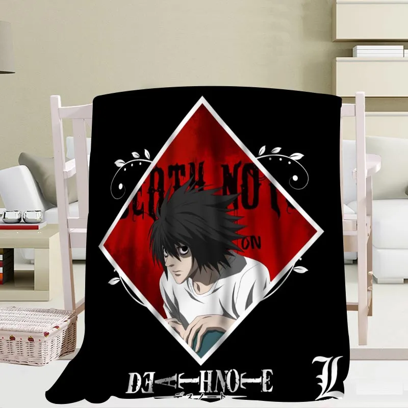 Buy Custom Death note blanket Flannel Fabric56x80inch