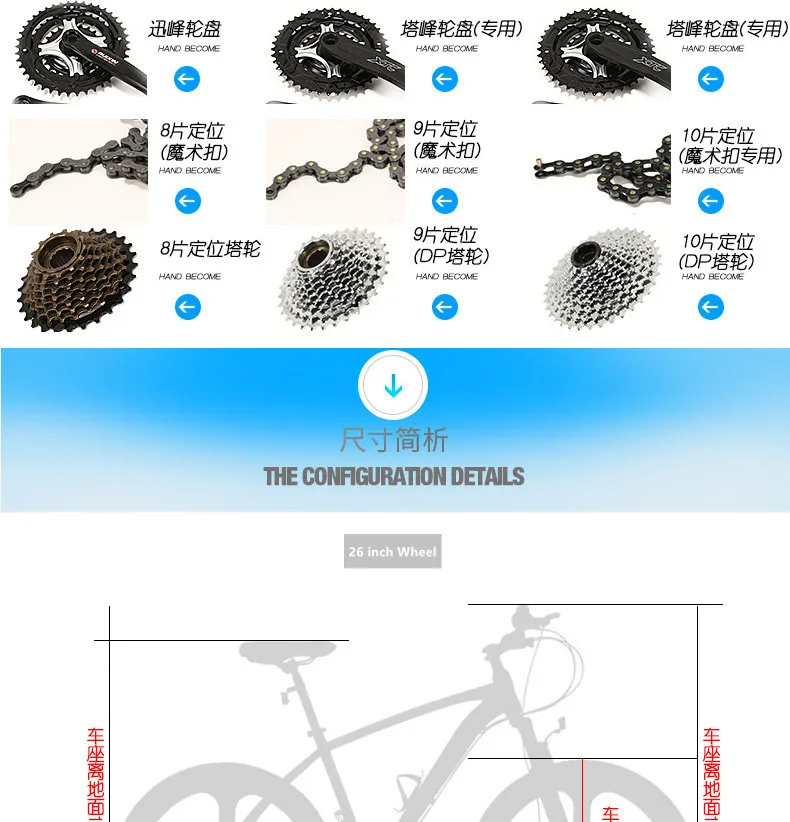 Discount New Aluminum Alloy Frame 26 inch Wheel 24/27/30 Speed Hydraulic Disc Brake Mountain Bike Outdoor Sports Bicicleta MTB Bicycle 9 Discount New Aluminum Alloy Frame 26 inch Wheel 24/27/30 Speed Hydraulic Disc Brake Mountain Bike Outdoor Sports Bicicleta MTB Bicycle 9