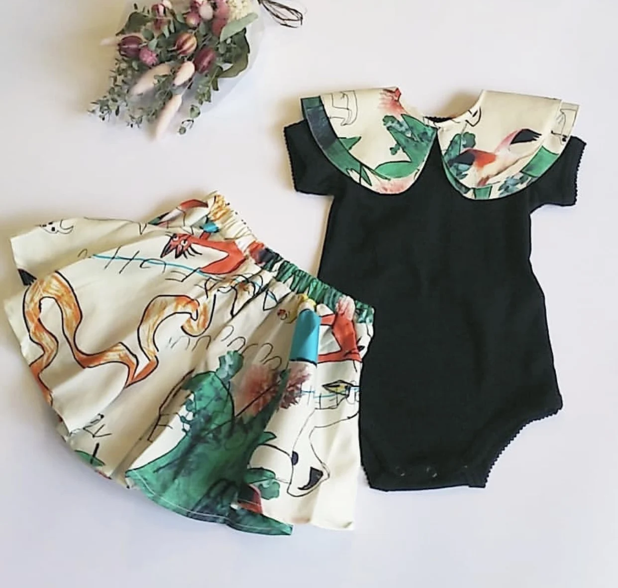 

baby girl clothes kids wolf & rita baby rompers baby bodusuit skirts two pcs clothing sets baby boy clothes baby girl clothes