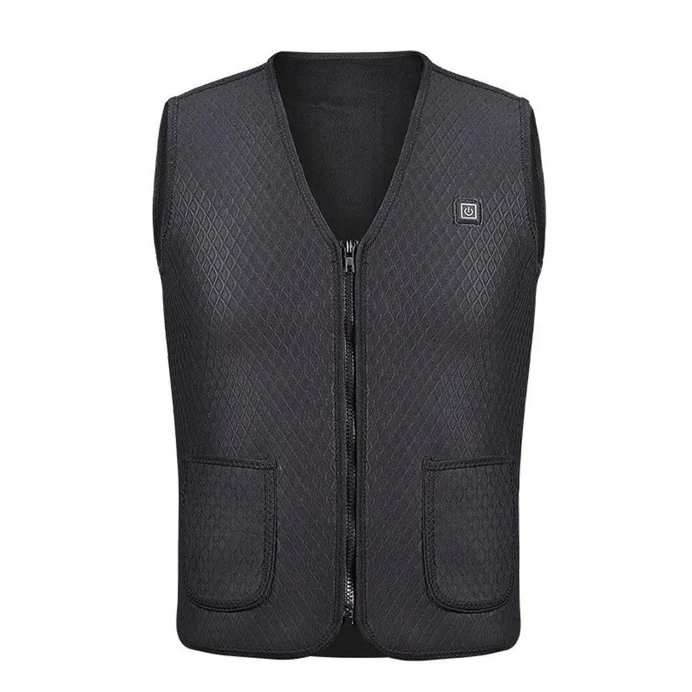 

Professional Casual Electric Vest Heated Cloth Jacket USB Thermal Warm Pad Winter Warmer