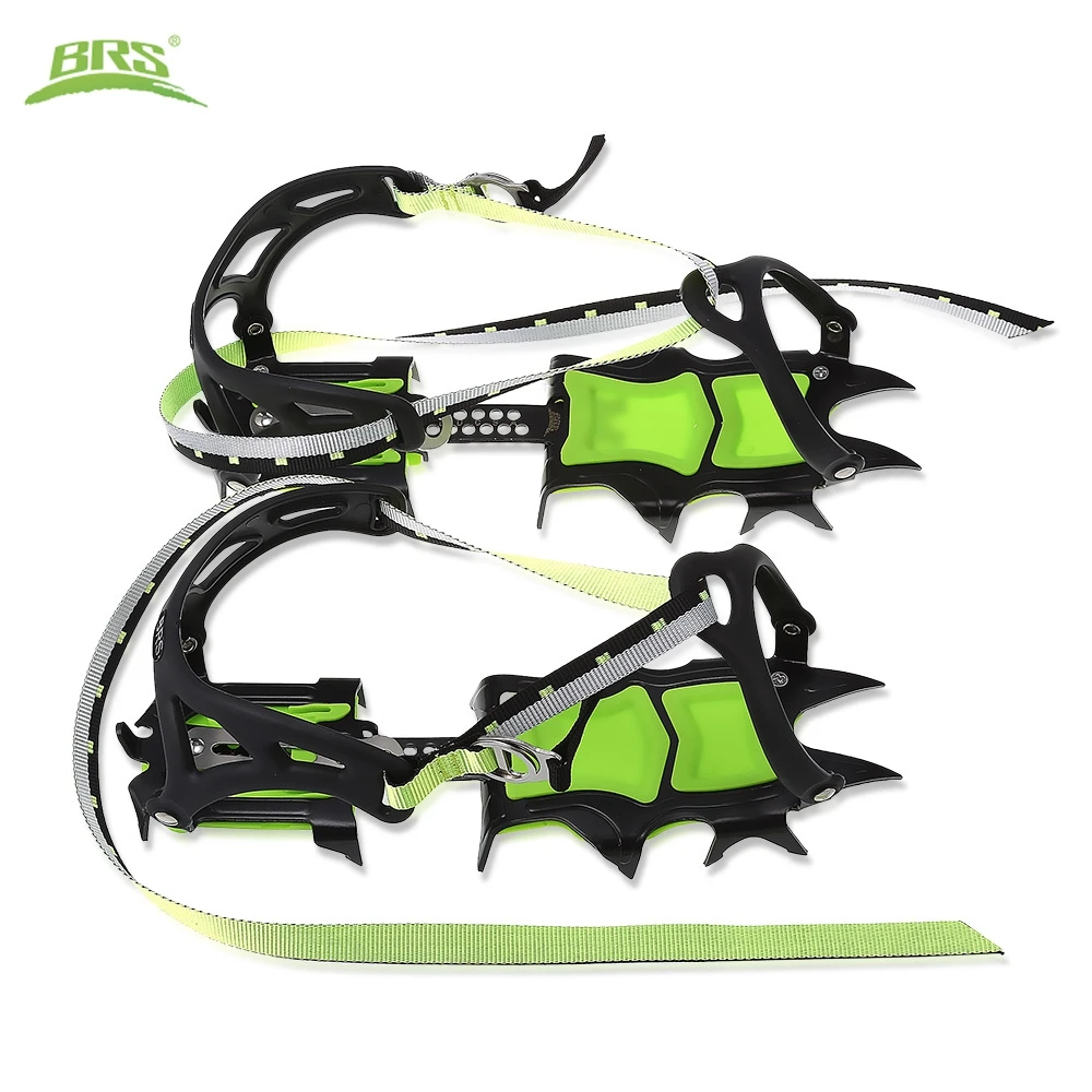 BRS S1B Pair of Outdoor Fourteen Teeth Bundled Crampon Ice Gripper