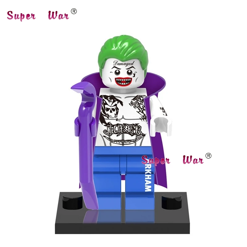 

Single Sale star wars superhero marvel Suicide Squad Joker building blocks action sets model bricks toys for children