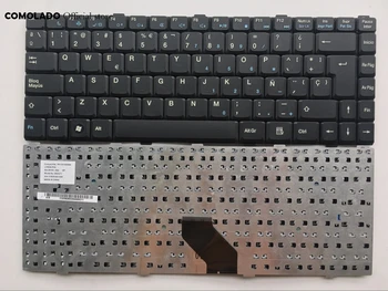 

SP Spanish Keyboard for ASUS Z96 S62 S96GIGABYTE W451 W551N W511N SW1 TW3HEDY KW300 KW300C TW300 Black keyboard SP Layout