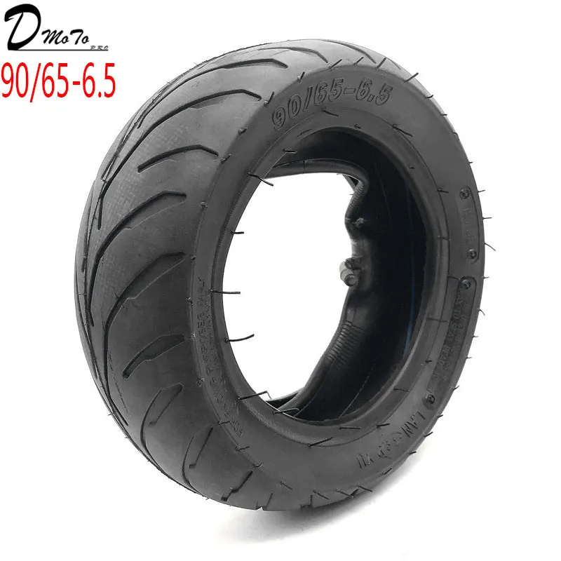 

90 / 65 - 6.5 Front Tire& 90/65-6.5 Inner Tube Bent Valve fits 49cc Mini Dirt Bike e Scooter Mini Moto