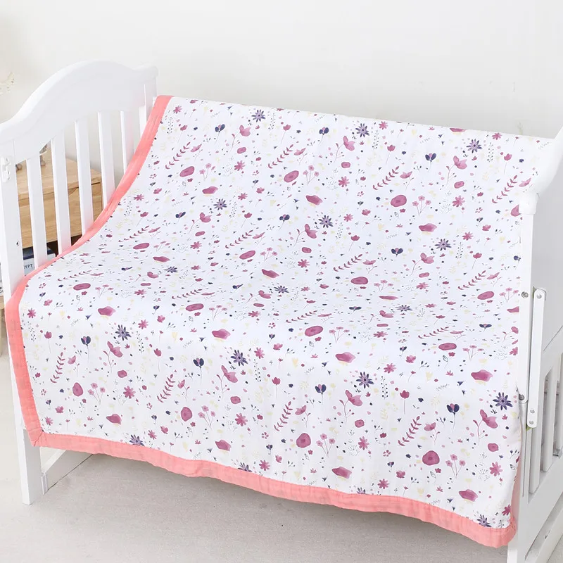 panda muslin quilt four layer bamboo baby muslin blanket Muslin Tree swaddle better than Aden Anais Baby/Blanket Infant Wrap
