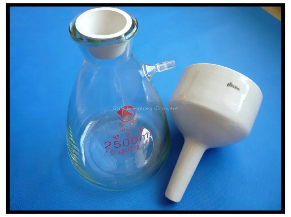 

2500ml (2.5L) Buchner Funnel Apparatus, Filteration Funnel Kit used for Vacuum Suction Filteration