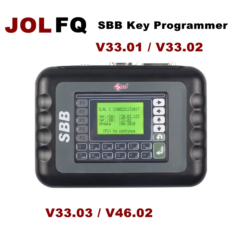 

SBB Silca V46.02 V33.03 V33.02 V33.01 SBB Auto Key Programmer Car Key Maker Transponder Key programming SBB 46.02 Immobilizer
