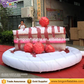 

Advertising inflatable birthday cake for kids, strawberry cake inflatables, inflatable birthday cake model toys for children