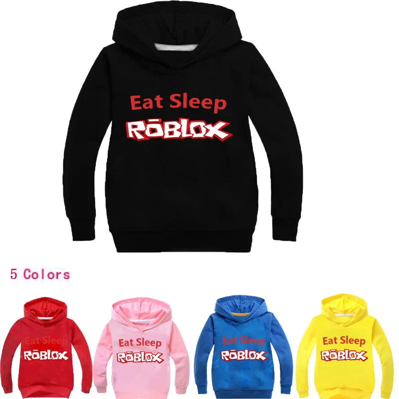 

DLF 2-16Years Eat Sleep Repeat Hoodie Kids Hoodies Game Roblox Clothing Boys Sweatshirt Long Sleeve Girls Jacket Sport Shirt Top