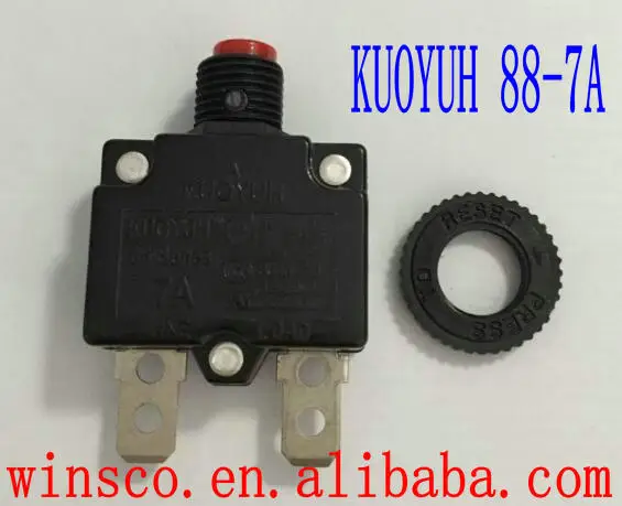 88-7A красная кнопка 100% KUOYUH АВТОМАТИЧЕСКИЙ ВЫКЛЮЧАТЕЛЬ 88 серии 7A | Обустройство